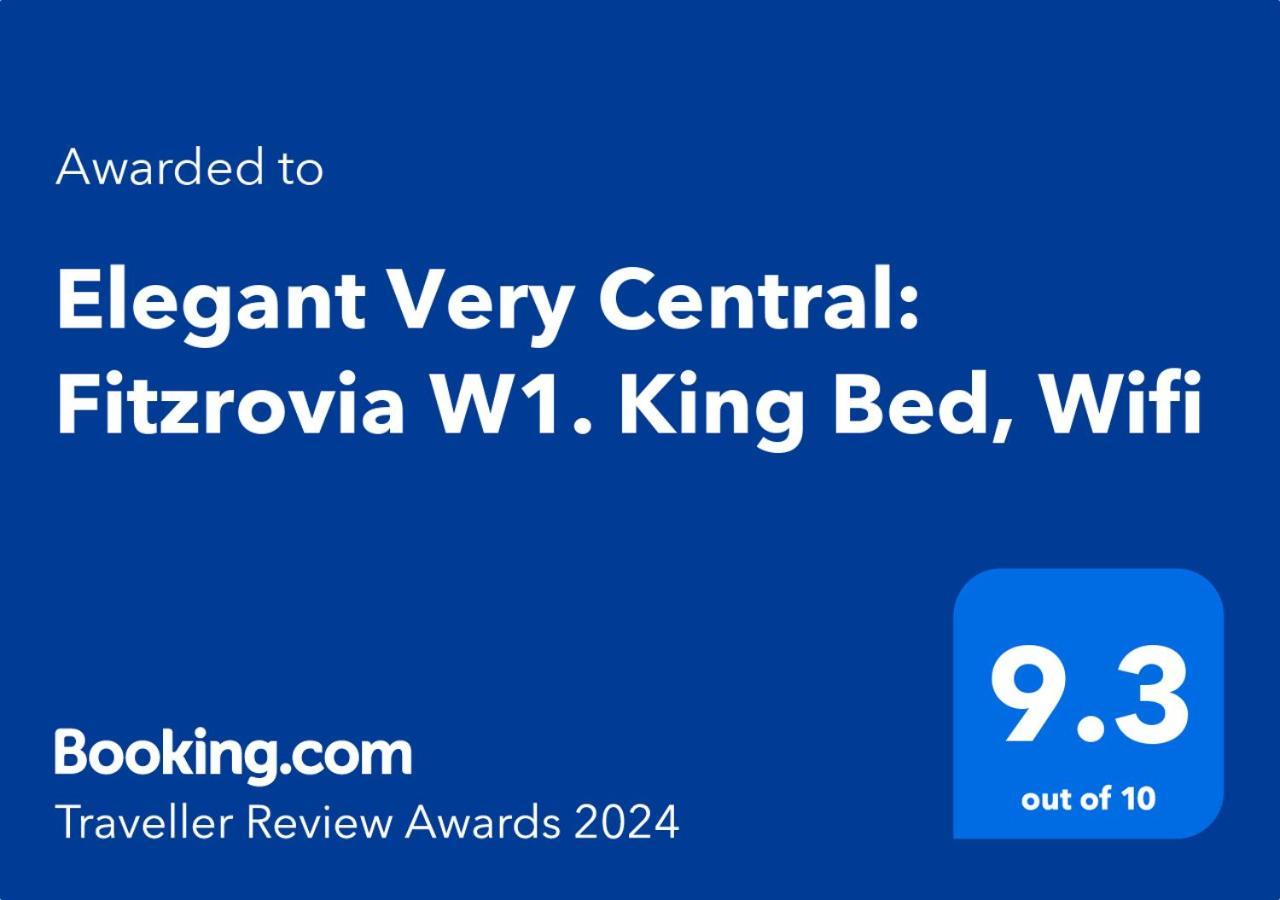 Elegant Very Central: Fitzrovia W1. King Bed, Wifi London Ngoại thất bức ảnh
